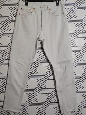 Womens Levi 501 Button Fly Jeans Size 30
